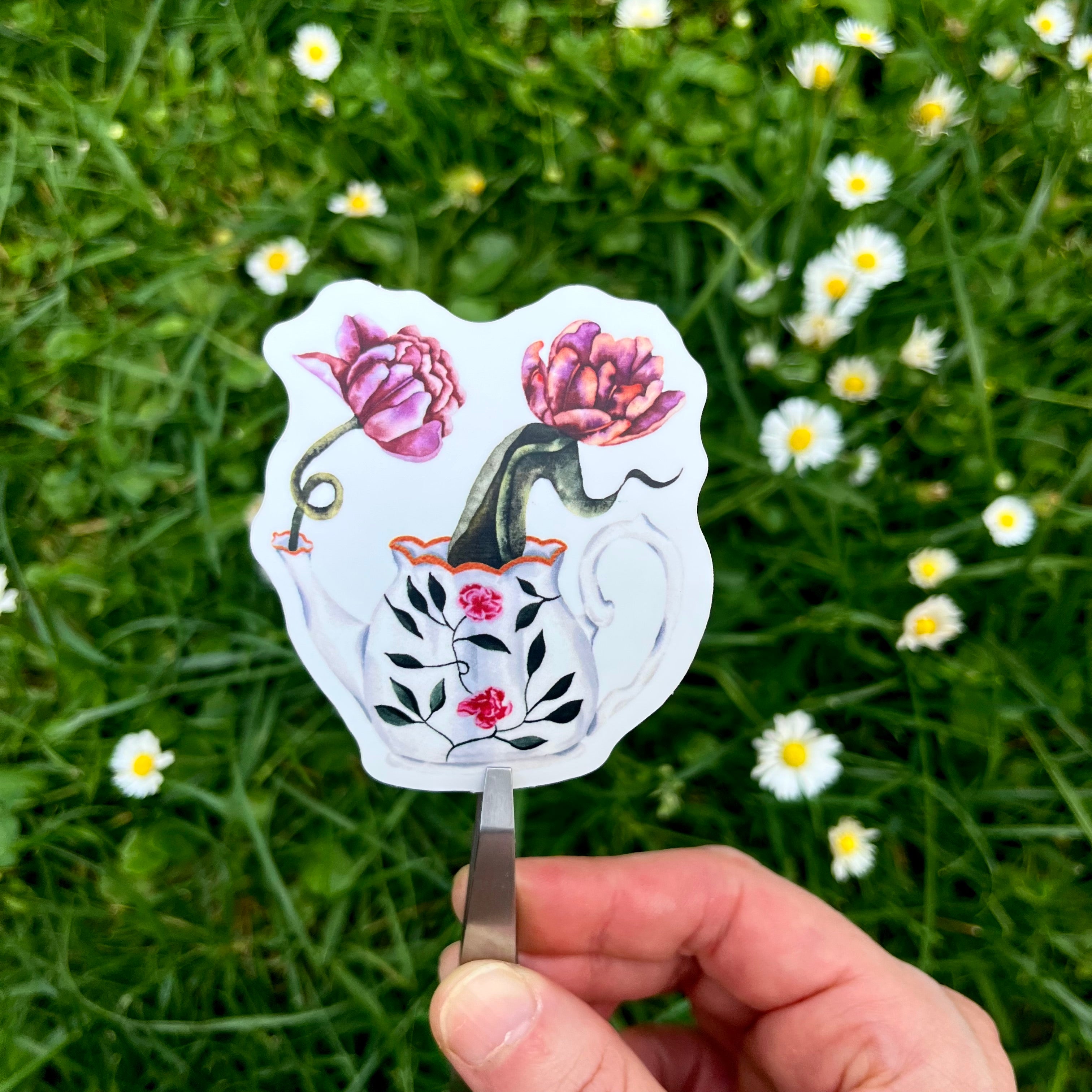 Stickers tulipes aquarelle originale - Susanna Gallery