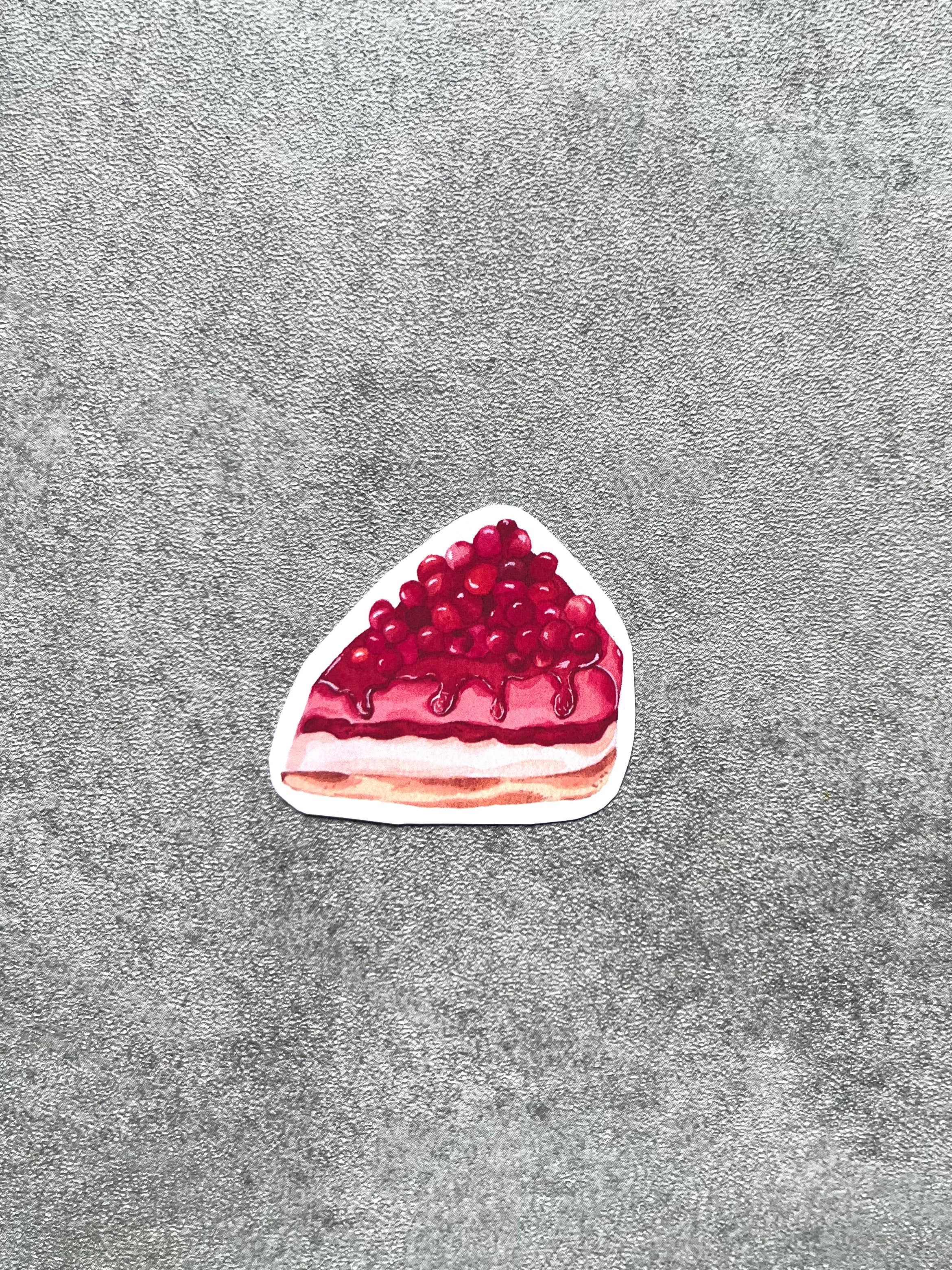 Stickers aquarelle part de gâteau Susanna Gallery