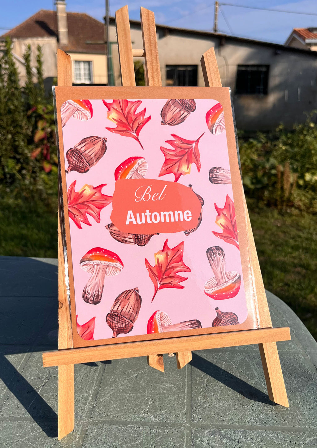 Carte « Bel Automne » avec enveloppe