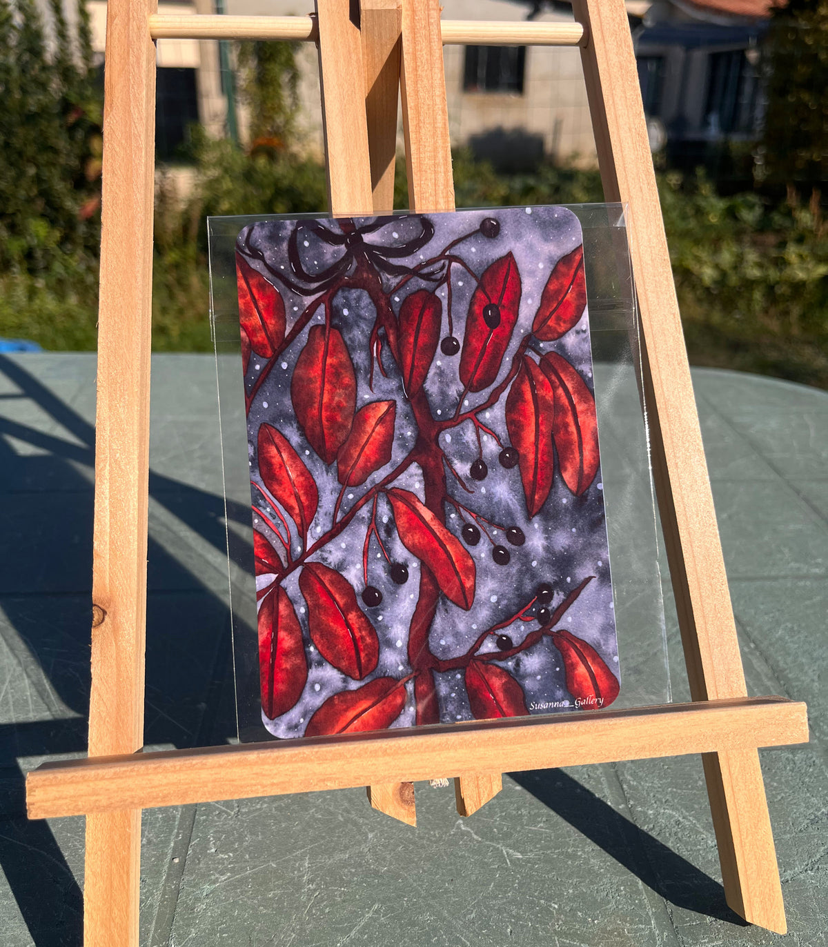 Carte « Feuilles d'automne »