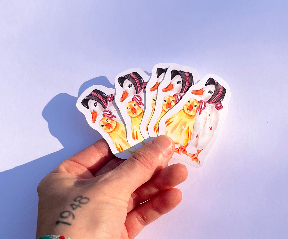 Stickers illustré à l'aquarelle. Il trouveras facilement sa place dans l'art journal, un carnet, sur un ordinateur ou pour décorer une lettre.