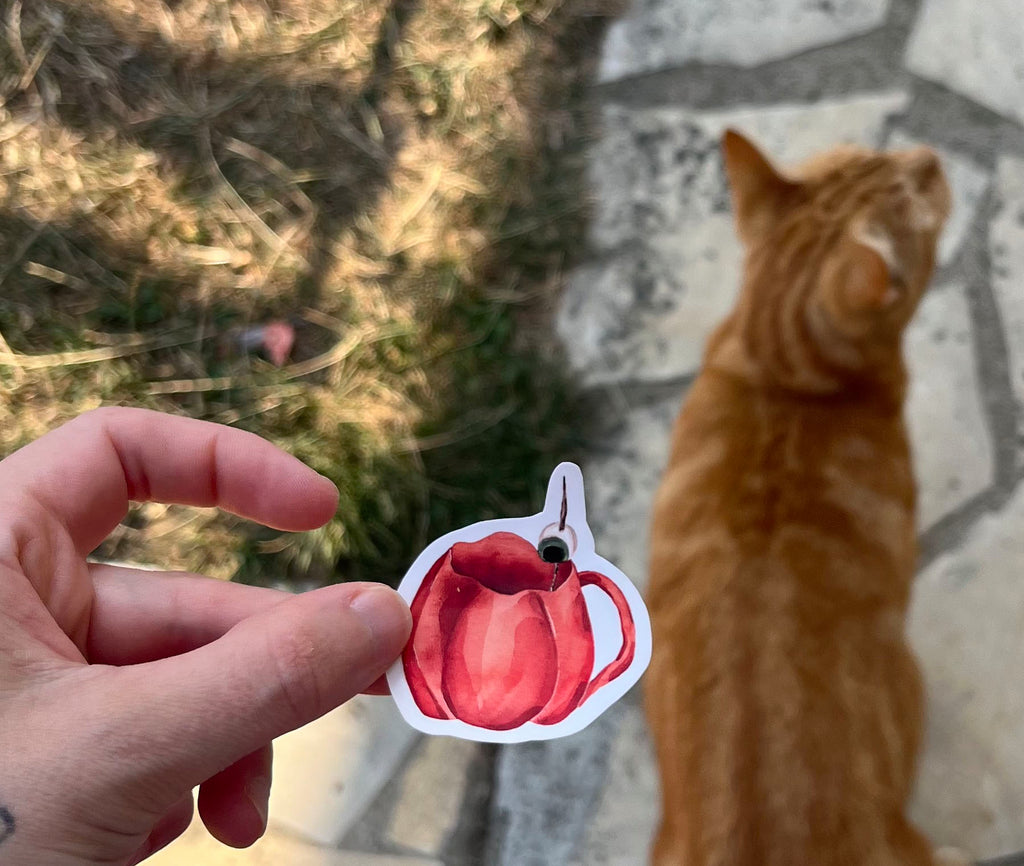 Stickers illustré à l'aquarelle. Il trouveras facilement sa place dans l'art journal, un carnet, sur un ordinateur ou pour décorer une lettre.